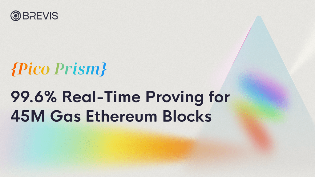 Pico Prism—99.6% Real-Time Proving for 45M Gas Ethereum Blocks on Consumer&nbsp;Hardware