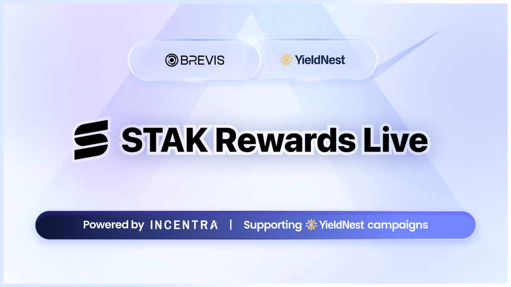 YieldNest Returns with STAK Holding Rewards on&nbsp;Incentra